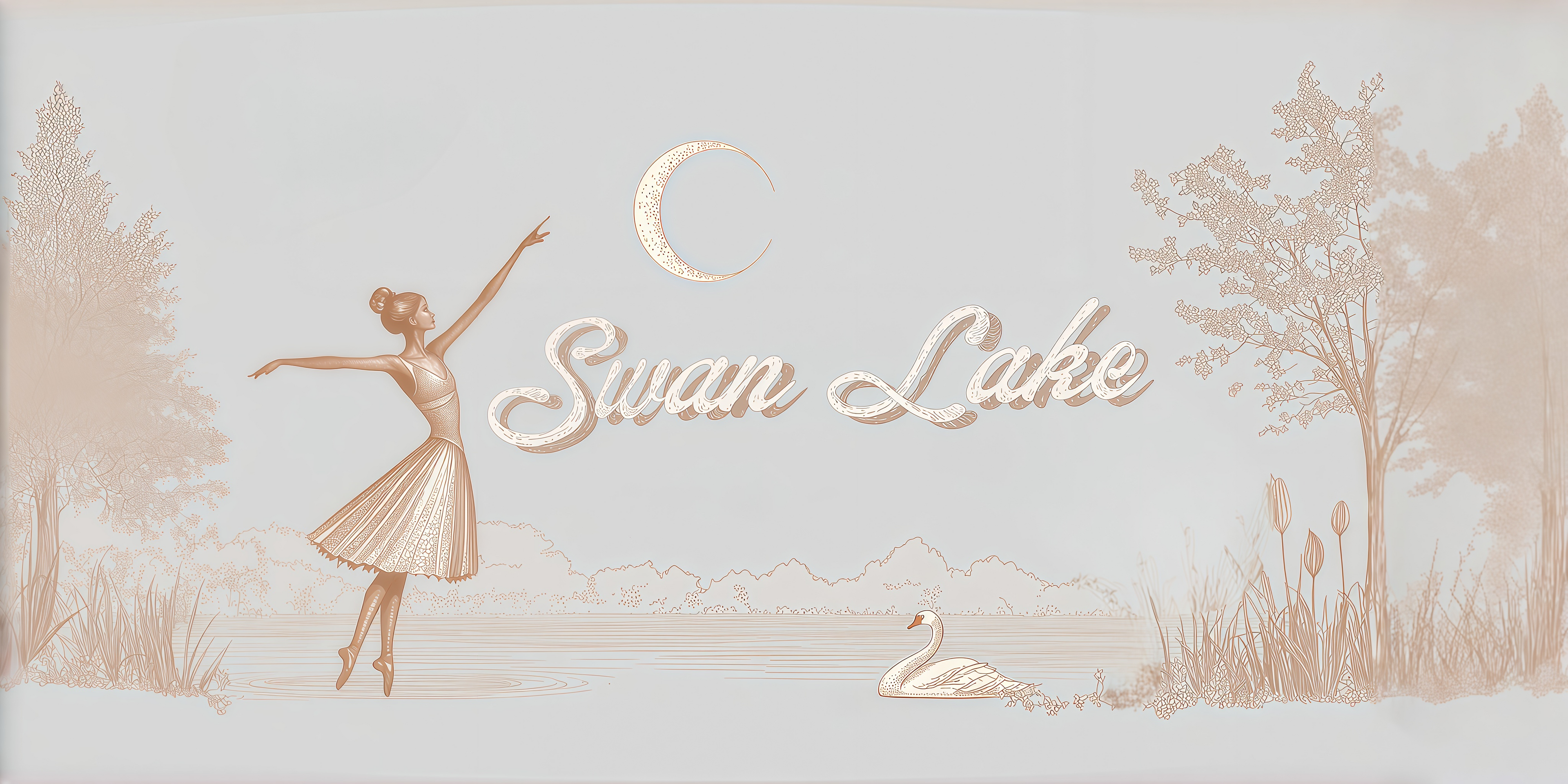 Swan Lake Classic Ballet Backdrop Collection: Magic, Majesty, and Moonlight