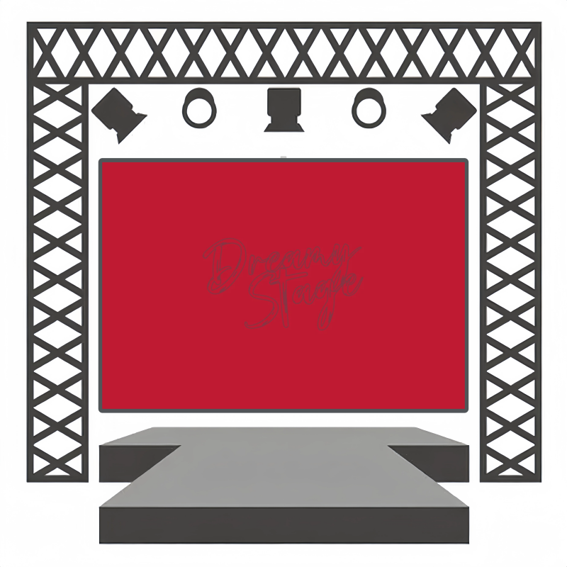 Velvet Rouge - Dance Backdrops