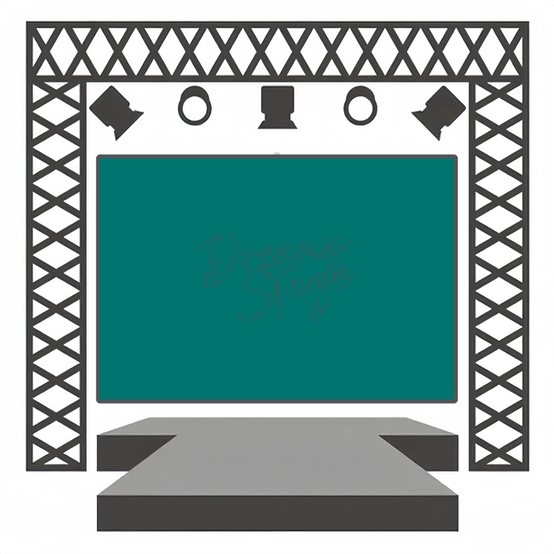 Jade Ensemble - Dance Backdrops Rental