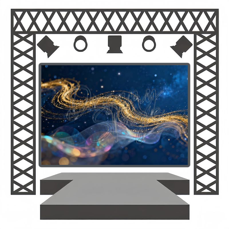 Stellar Trails - Stage backdrops design