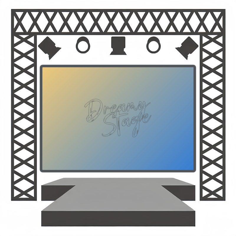 Backstage Melt - Performance Backdrops