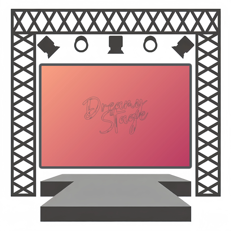 Rusty Serenade - Dance Backdrop for sale