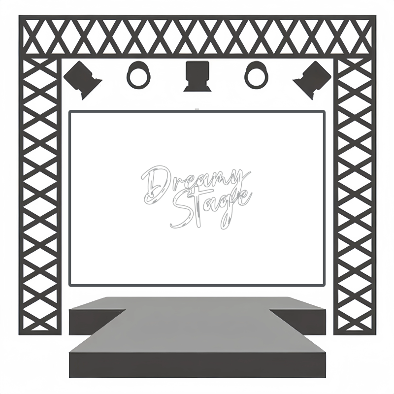 Solid Color Stage Backdrop Collection: The Essential Canvas – Dreamystage