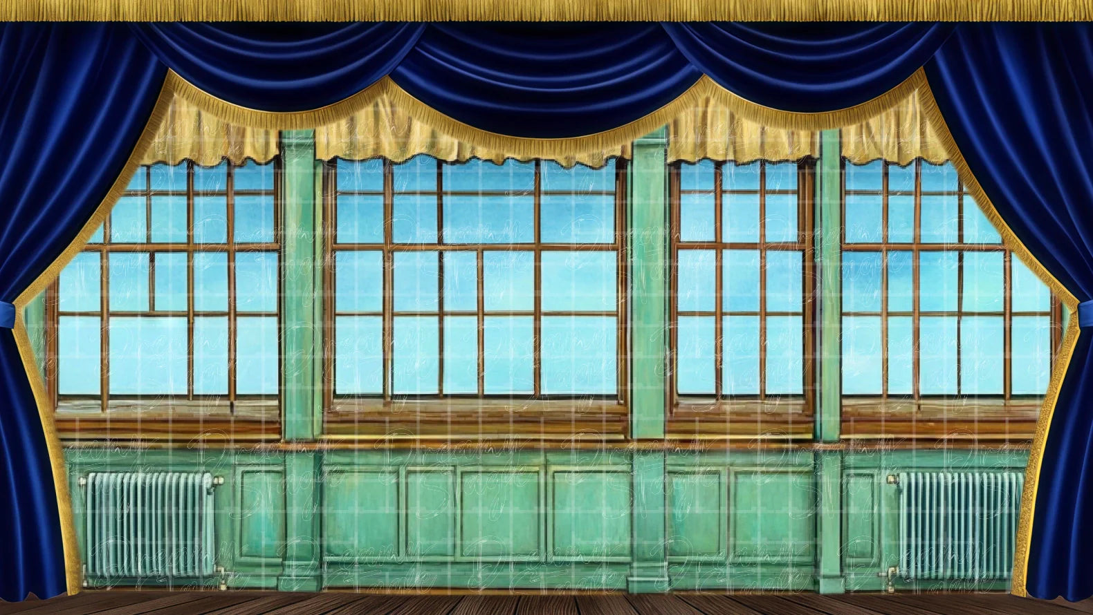 Classical & Architectural Backdrops -Stage Scenery for Ballet and Opera