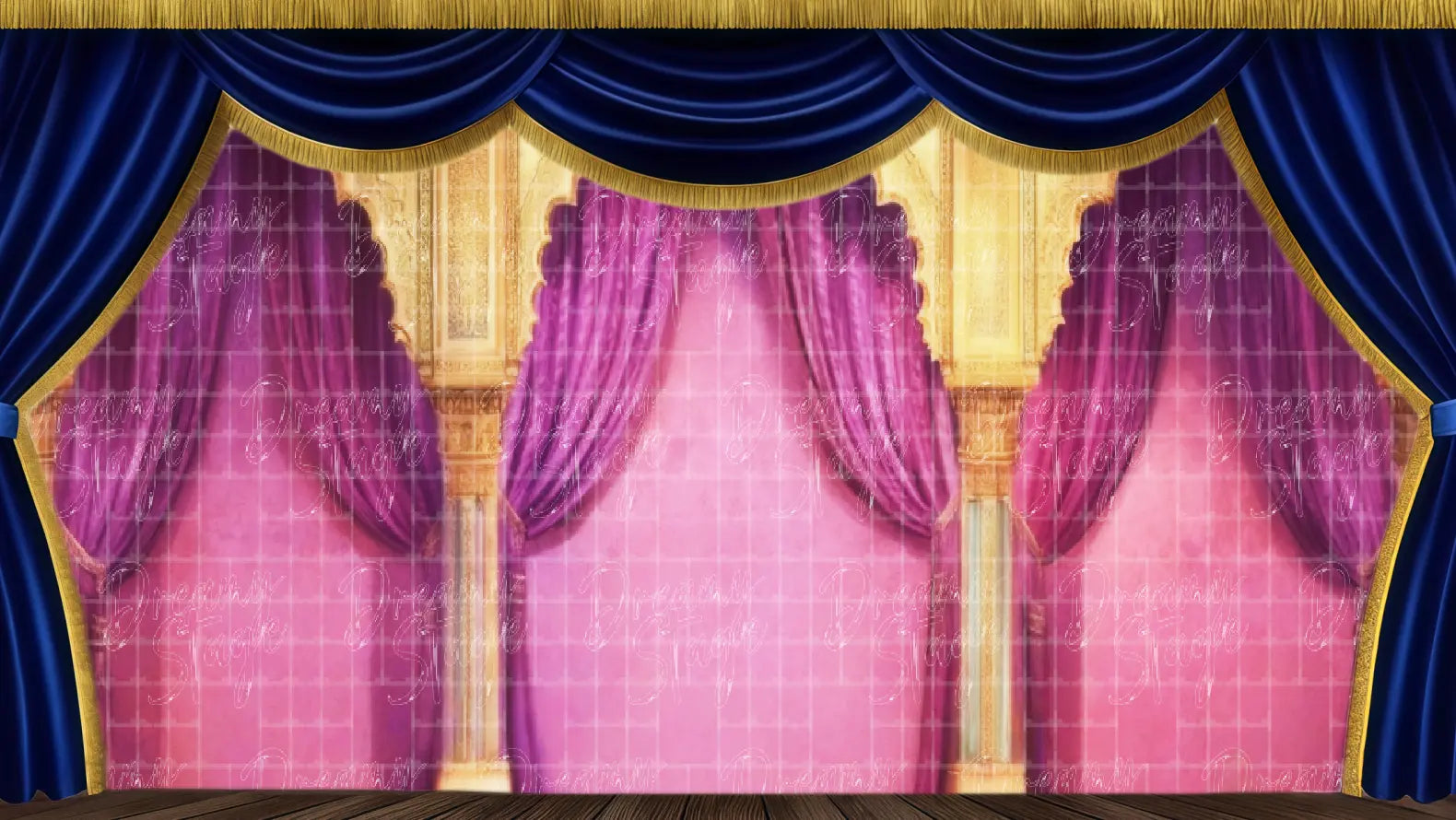 Arches & Columns Stage Backdrops Collection: Classical Grandeur
