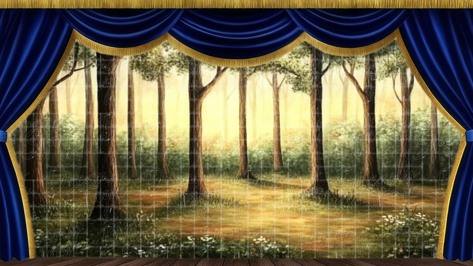 Forest & Tropical Stage Backdrops Collection: Worlds of Nature