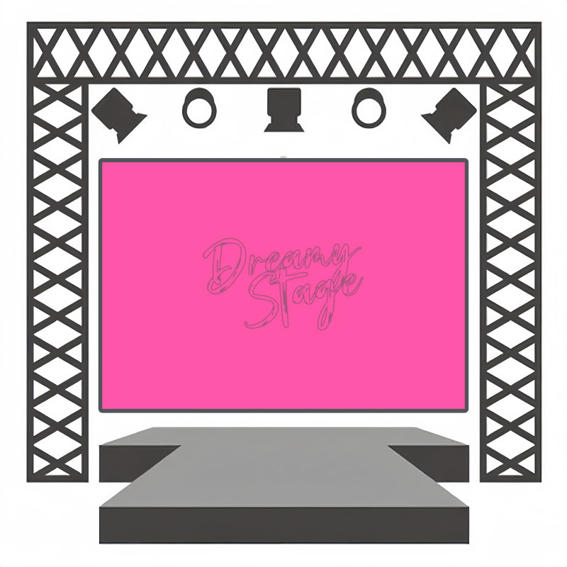 Encore Fuchsia - Stage backdrops