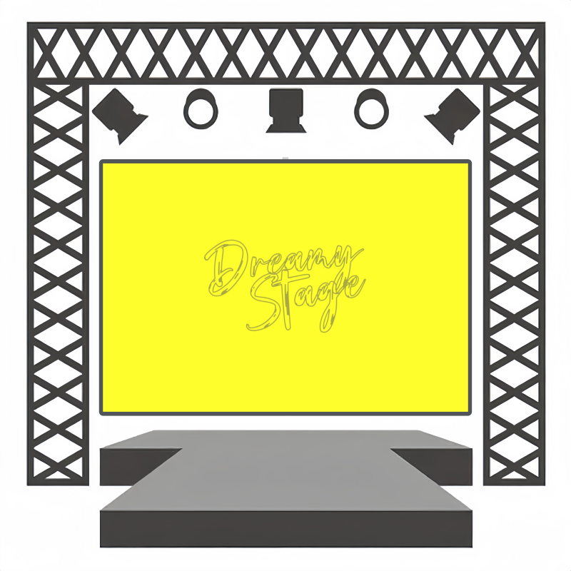 Limelight Fever - Rental Stage Backdrops
