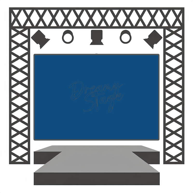 Navy Epilogue - Band Performance Backdrops Rental