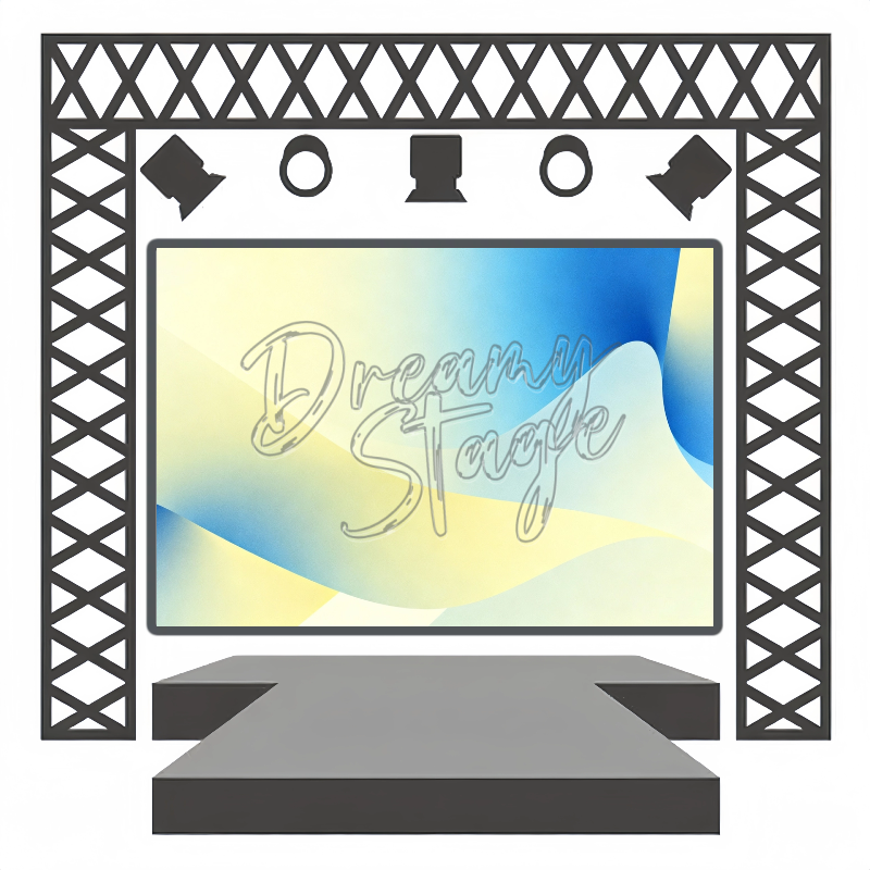 Blue Surge - Theatrical Performance Backdrops