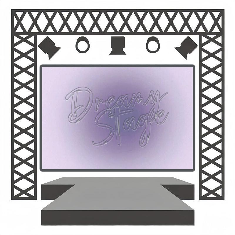 Serum Blue - Stage backdrop for Sale