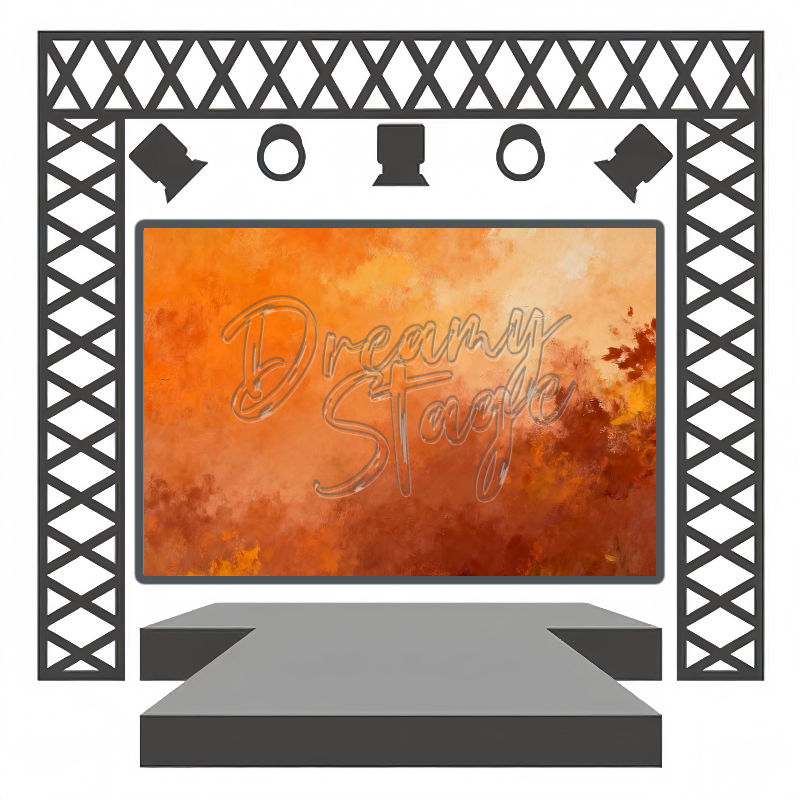 Corporate Fade - Live house performance backdrop