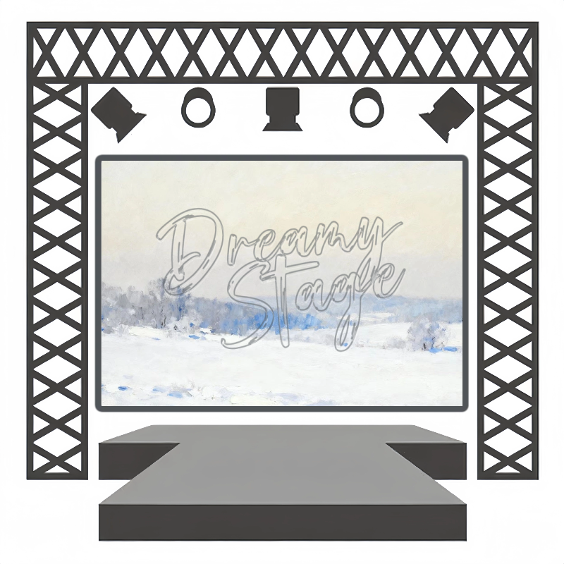 Crystalline Whisper - Theater Performance Background