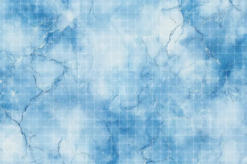 Blue Marble Texture digital backdrop and photo booth background for Elegant Photo Booth Studio Event Decor and Modern Background, ideal for event decor, local printing, projector screens, LED displays, and themed stage backgrounds.