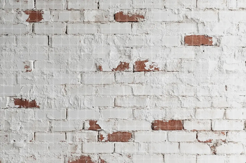 White Brick Wall digital backdrop and photo booth background for Modern Photo Booth Studio Event Decor and Clean Background, ideal for event decor, local printing, projector screens, LED displays, and themed stage backgrounds.